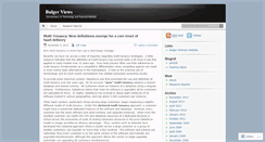 Desktop Screenshot of bulgerviews.wordpress.com