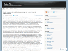Tablet Screenshot of bulgerviews.wordpress.com