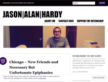 Tablet Screenshot of jasonalanhardy.wordpress.com