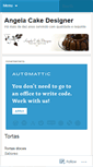 Mobile Screenshot of angelacakedesigner.wordpress.com