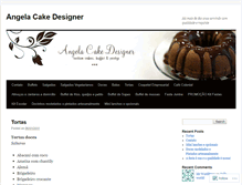 Tablet Screenshot of angelacakedesigner.wordpress.com