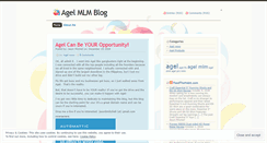 Desktop Screenshot of agel.wordpress.com