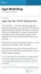 Mobile Screenshot of agel.wordpress.com