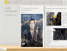 Tablet Screenshot of 3sidesentertainment.wordpress.com
