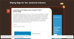 Desktop Screenshot of liquidatedjanitorialproducts.wordpress.com