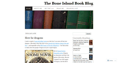 Desktop Screenshot of boneislandbooks.wordpress.com