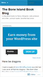 Mobile Screenshot of boneislandbooks.wordpress.com