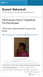 Mobile Screenshot of dusunsekarsuli.wordpress.com