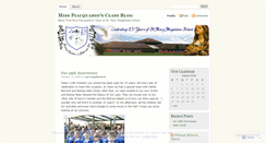 Desktop Screenshot of misspiacquadiosclass.wordpress.com