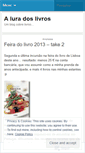 Mobile Screenshot of luradoslivros.wordpress.com
