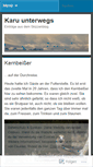 Mobile Screenshot of karu02.wordpress.com