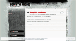 Desktop Screenshot of downtherhodes.wordpress.com