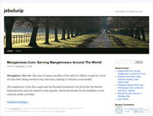 Tablet Screenshot of jebulurip.wordpress.com