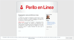 Desktop Screenshot of peritoenlinea.wordpress.com