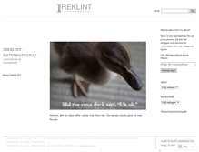 Tablet Screenshot of ireklint.wordpress.com