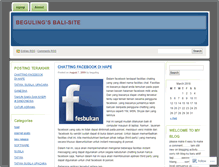 Tablet Screenshot of beguling.wordpress.com