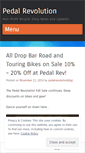 Mobile Screenshot of pedalrevolutionblog.wordpress.com