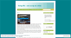 Desktop Screenshot of lifescraps.wordpress.com
