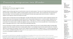 Desktop Screenshot of freestyleintegration.wordpress.com