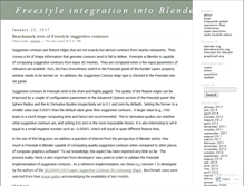 Tablet Screenshot of freestyleintegration.wordpress.com