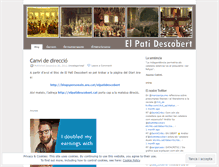 Tablet Screenshot of elpatidescobert.wordpress.com