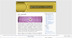 Desktop Screenshot of informaticapopular.wordpress.com