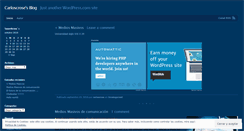 Desktop Screenshot of carloscrose.wordpress.com