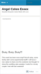 Mobile Screenshot of angelcakesessex.wordpress.com