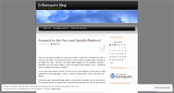 Desktop Screenshot of djbs2011inmusic.wordpress.com
