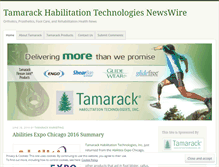 Tablet Screenshot of insidetamarack.wordpress.com