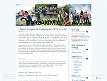 Tablet Screenshot of bokaaktivitet.wordpress.com