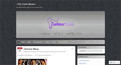 Desktop Screenshot of curiouscatt.wordpress.com