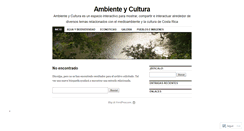 Desktop Screenshot of ambienteycultura.wordpress.com