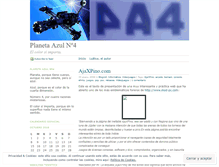 Tablet Screenshot of planetaazul.wordpress.com