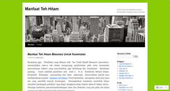 Desktop Screenshot of blessteatehhitam.wordpress.com