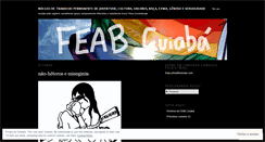 Desktop Screenshot of feabcuiaba.wordpress.com