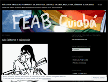 Tablet Screenshot of feabcuiaba.wordpress.com