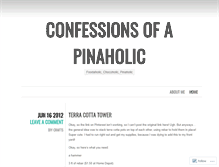 Tablet Screenshot of confessionsofapinaholic.wordpress.com