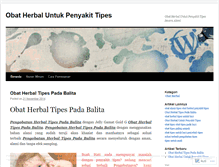 Tablet Screenshot of obatherbalalamipenyakit.wordpress.com