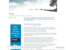 Tablet Screenshot of kavips.wordpress.com