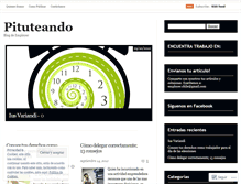 Tablet Screenshot of pituteando.wordpress.com