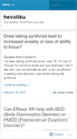 Mobile Screenshot of hevoliku.wordpress.com