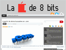 Tablet Screenshot of lamanzanade8bits.wordpress.com