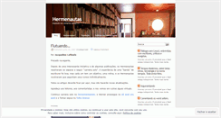 Desktop Screenshot of hermenautas.wordpress.com