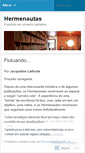 Mobile Screenshot of hermenautas.wordpress.com