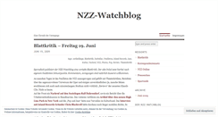 Desktop Screenshot of nzzwatchblog.wordpress.com