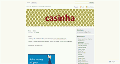 Desktop Screenshot of casinha.wordpress.com