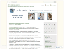 Tablet Screenshot of indemnizacion.wordpress.com