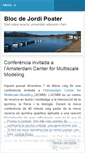 Mobile Screenshot of jordipoater.wordpress.com