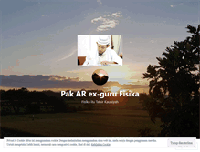 Tablet Screenshot of pakarfisika.wordpress.com